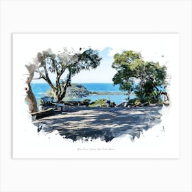 West Head, Sydney, New South Wales Art Print