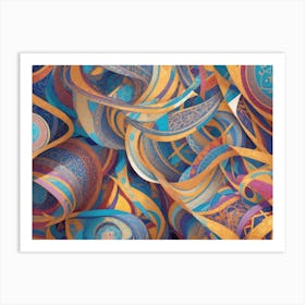 Islamic Art Art Print