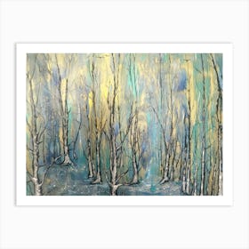 Birch Forest Art Print