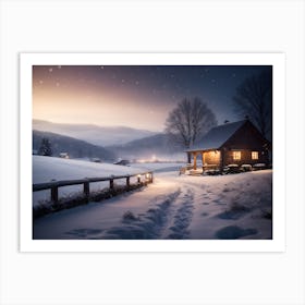 Night In The Country Art Print