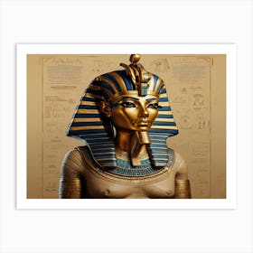 Pharaoh Of Egypt 1 Art Print