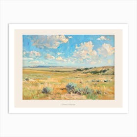 Western Landscapes Great Plains 4 Poster Art Print