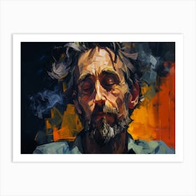 Man With A Beard Art Print