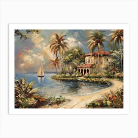 House On The Beach 15 Art Print