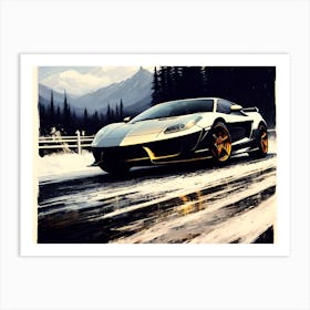 Need For Speed 64 Art Print