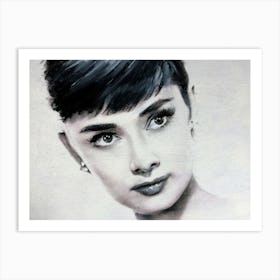Audrey Hepburn Art Print Art Print