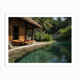 Bali Villa Art Print