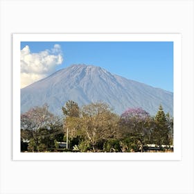 View Of Kilimanjaro Art Print