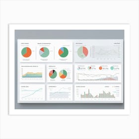 Business Dashboard 1 Art Print