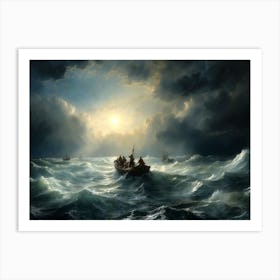 Stormy Seas Art Print