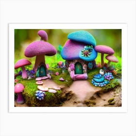 Enchanted Ember Estate Art Print