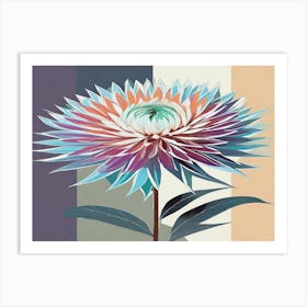 Dahlia 1 Art Print