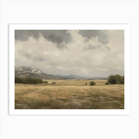 Mountain Meadow 4 Art Print