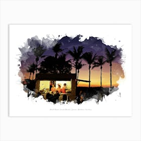 Mindil Beach Sunset Market, Darwin, Northern Territory Art Print