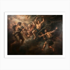 Contemporary Artwork Inspired By Peter Paul Rubens 1 Art Print