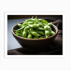 Soy Beans In A Bowl 2 Art Print