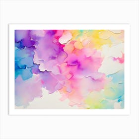 Watercolor Painting Art Print