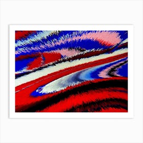 Acrylic Extruded Painting 232 Art Print