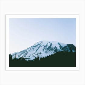 Blue Rainier II Art Print