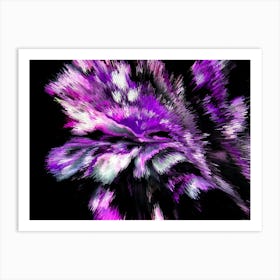 Acrylic Extruded Painting 388 Art Print