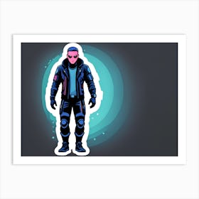 Superhero Art Print