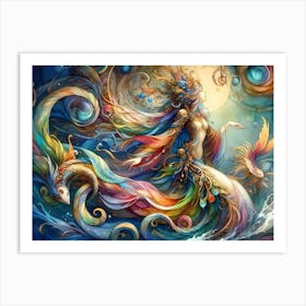 Mermaid 8 Art Print