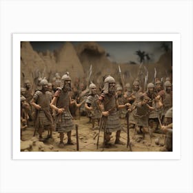 Egyptian Army Art Print