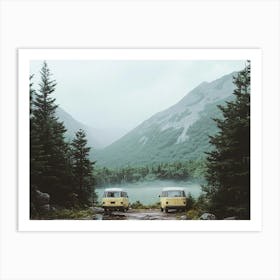 Vw Camper Vans Art Print