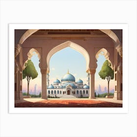 Islamic Mosque 7 Art Print