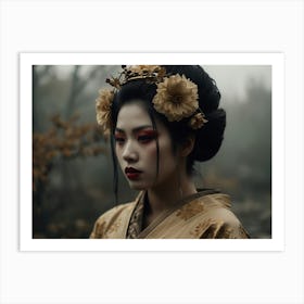 Geisha 3 Art Print