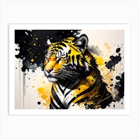 Tiger Painting Art Print