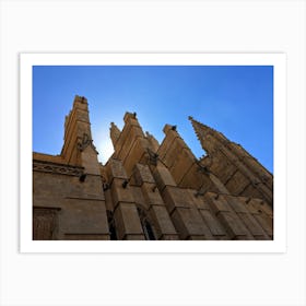 Cathedral Of Barcelona (Spain Series) Art Print