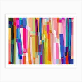 Colorful Abstract Art Print