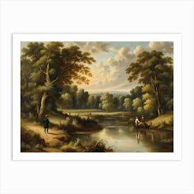 Classic Landscape 10 40x30in 12000x9000px 47 Art Print