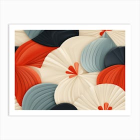 Abstract Floral Pattern Art Print