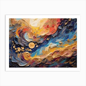 Abstract Painting 671 Art Print