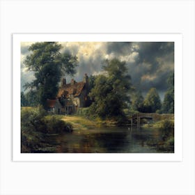 House By The River Art Print