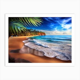 Sri Lanka Beach 1 Art Print