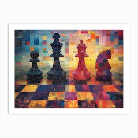 Chess Art Print