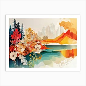 Autumn Foliage Art Print