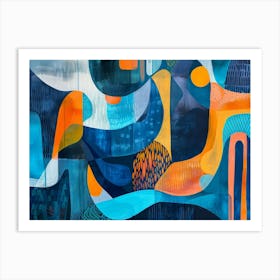 Abstract Painting 993 Art Print