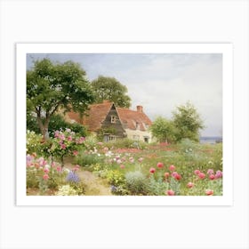 Garden In Bloom Art Print