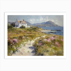 John Singer Sargent Style, Rembrandt Style, Johannes Vermeer Style, Scottish Landscape Of West Coast Islands, Muted Colours, Poster