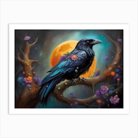 Raven Art Print