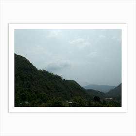 Hills By Binod Dawadi Art Print