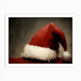 Santa Hat 1 Art Print