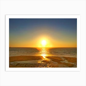 Cornish Sunset Art Print