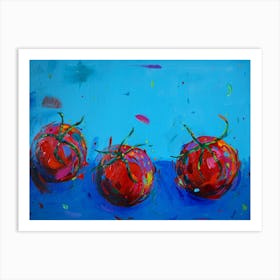 Three Tomatoes 2 Art Print