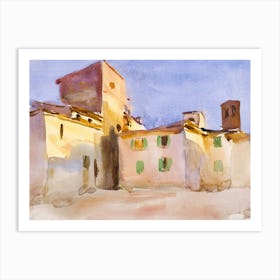 Borgo San Lorenzo Florence, John Singer Sargent Art Print