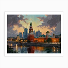 Moscow Kremlin 1 Art Print